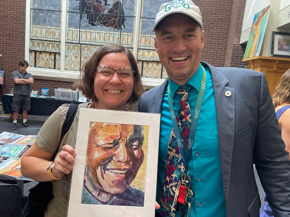 SusanWelchwithNelsonMandela