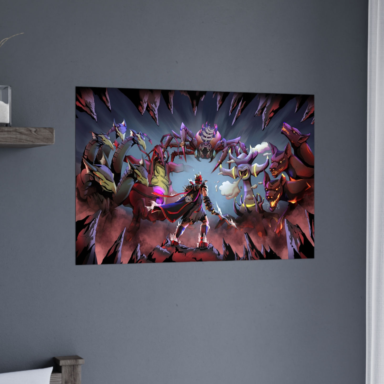 OSRS - The Slayer - Print: Old School Runescape Wall art Poster