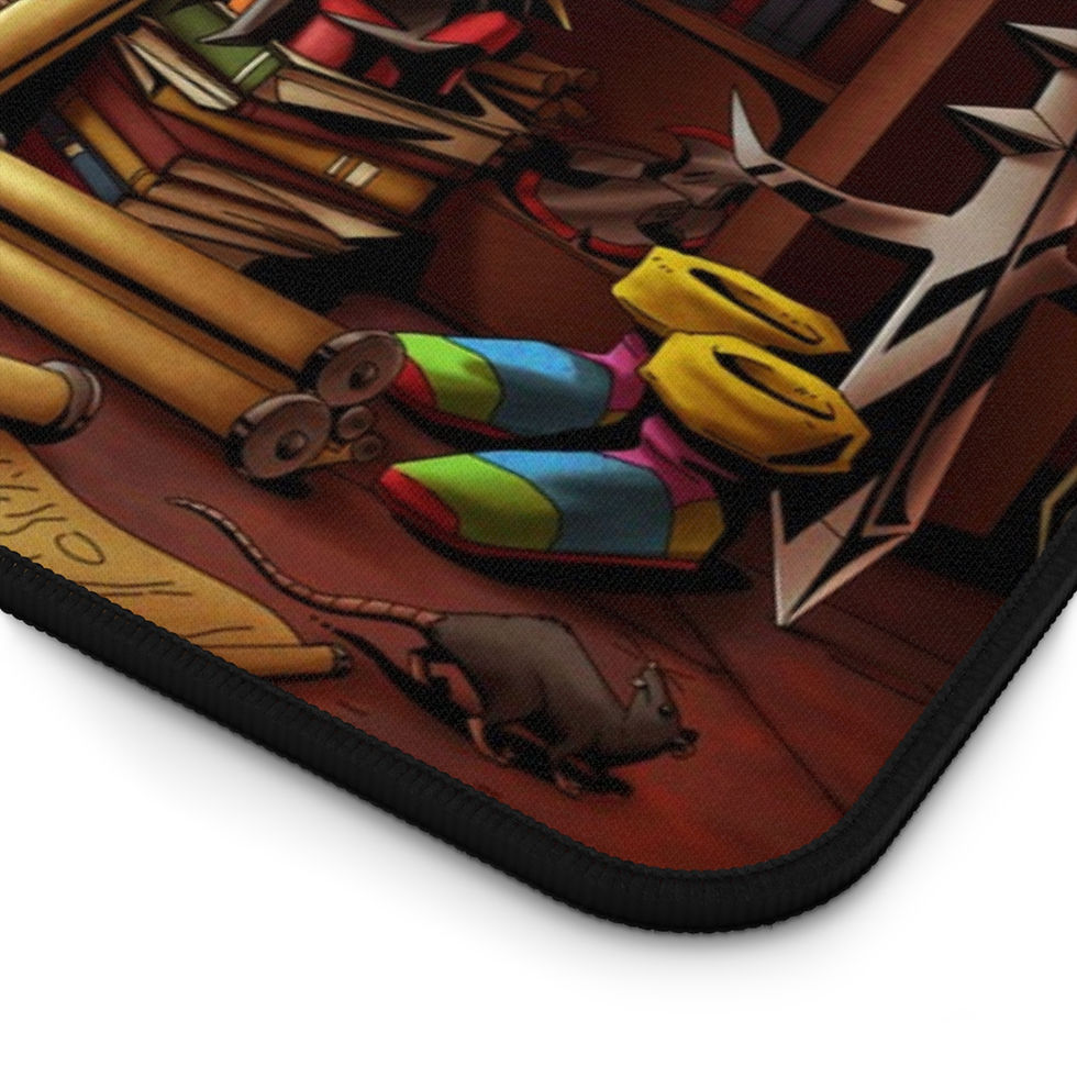 Thumbnail: OSRS The Old School Mouse Pad (ft. Tim and Crunchy): Runescape Gaming Desk Mat