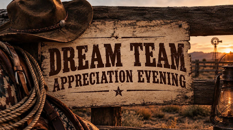 Dream Team Appreciation Evening