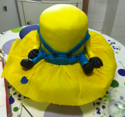 TARTA 3D MINION