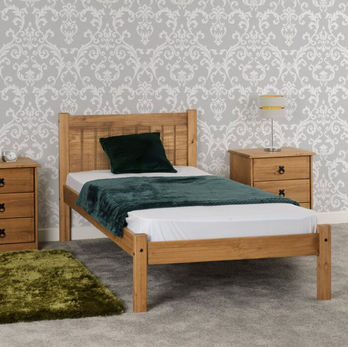 Pine double/single bed frame Furniture World/ Selby/Harrogate