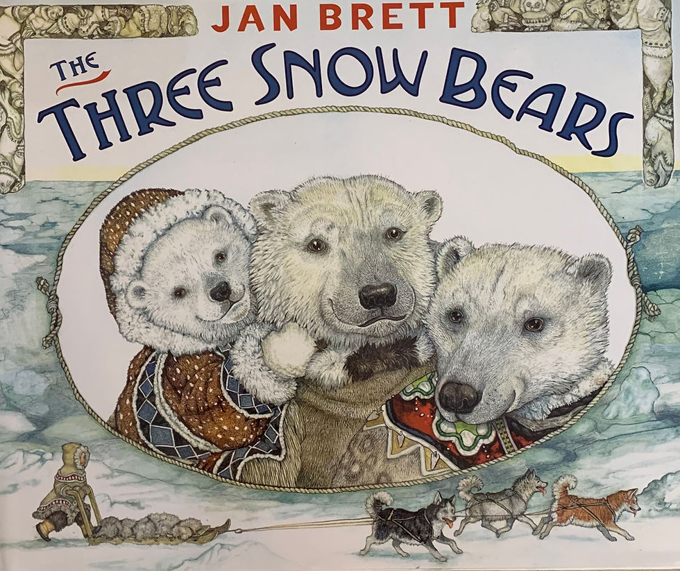 Thumbnail: The Three Snow Bears by Jan Brett
