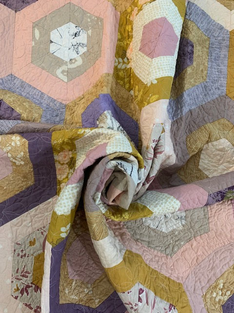Thumbnail: Hexi Quilt by French Lavender Home