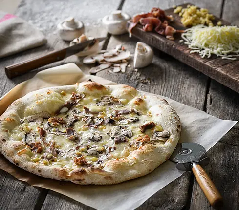 Distributeur de pizza fraîche