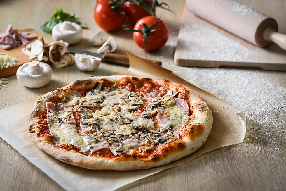 Pizza surgelé fromage et tomate