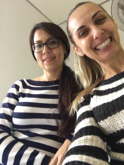 Com a Profª. Flávia Morine