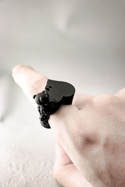 Bear,Bear … and Bear "HEART " / ring