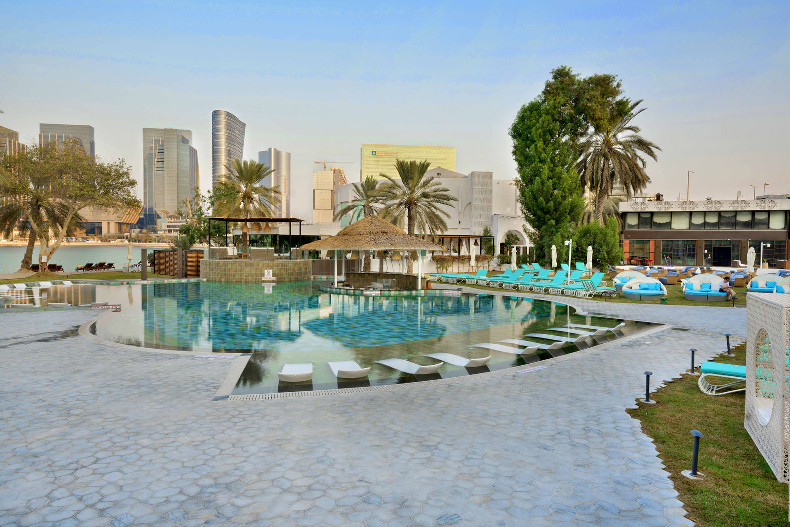 Oasis Pool at Le Meriden Abu Dhabi