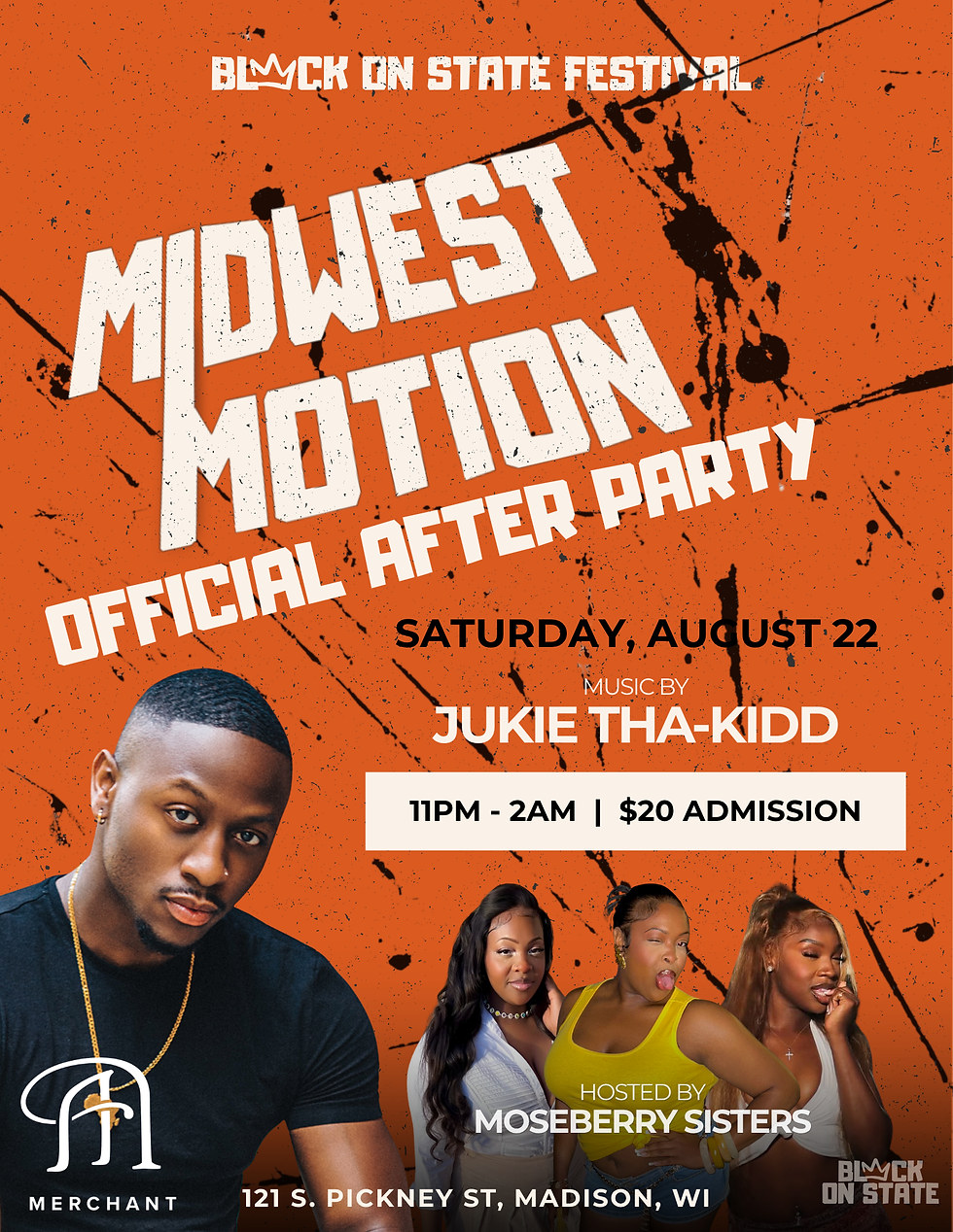 Black on State After Party