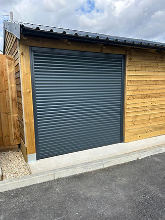 Enclosing a n open carport with a 55mm roller shutter