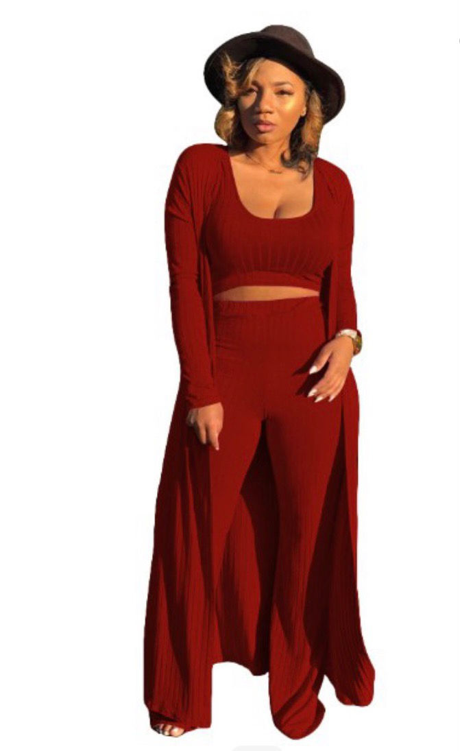 Thumbnail: Three Piece Duster Set