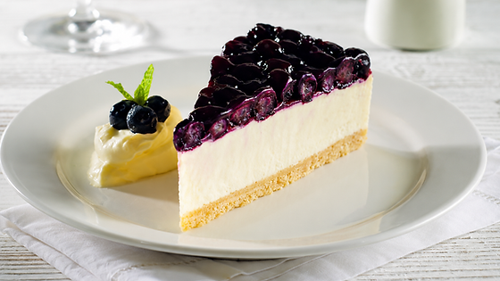 Blackcurrant & Prosecco Cheesecake (GF)