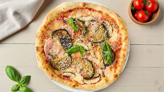 Ham & Aubergine 12"