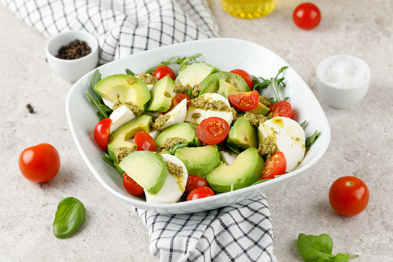 Arranged Food and Objects