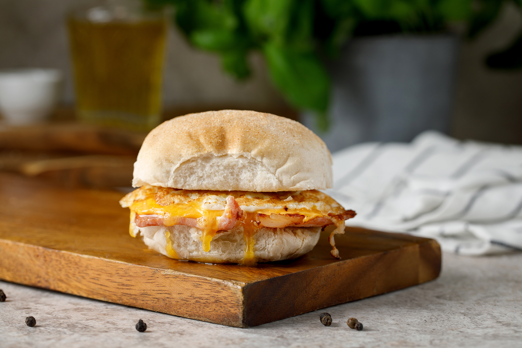 Arranged Food and Objects