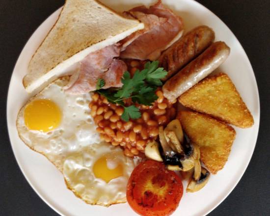 Arranged Food and Objects