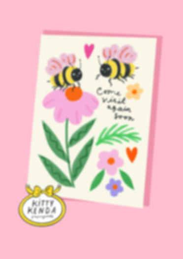 Visit Again Soon Card