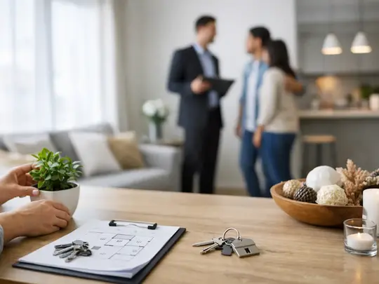 Wohnung für den Verkauf vorbereiten