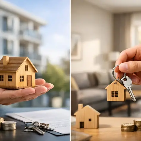 Verkaufen oder vermieten Wohnung?