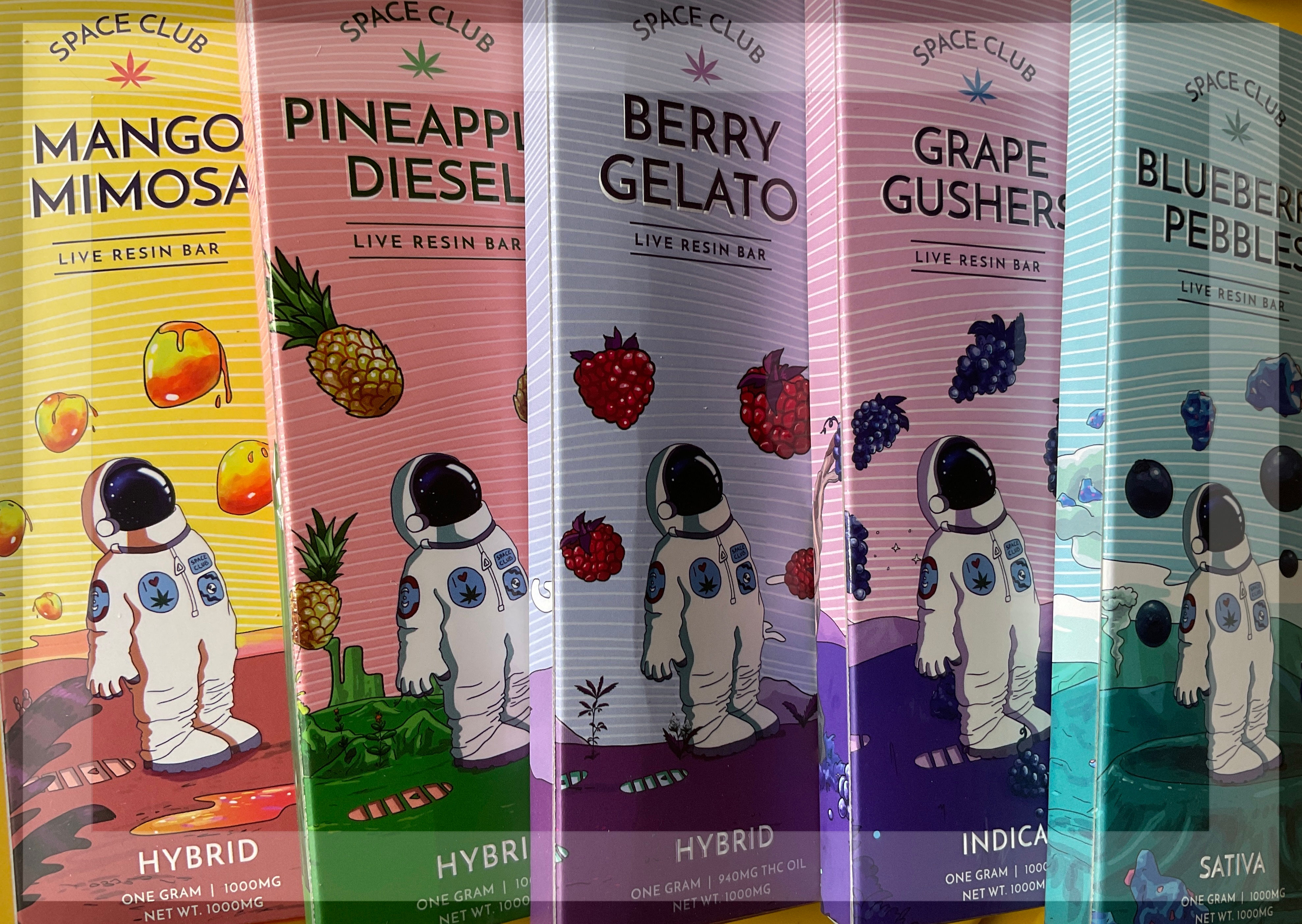 SPACE CLUB LIVE RESIN 1000mg