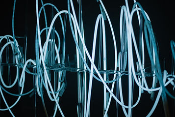 Luces de neón abstractas