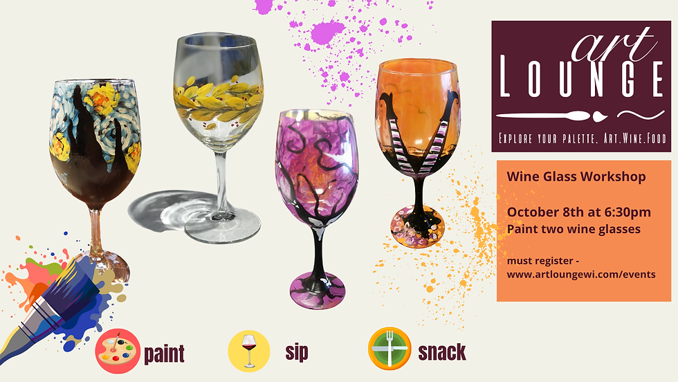 Wine Glass Painting Workshop