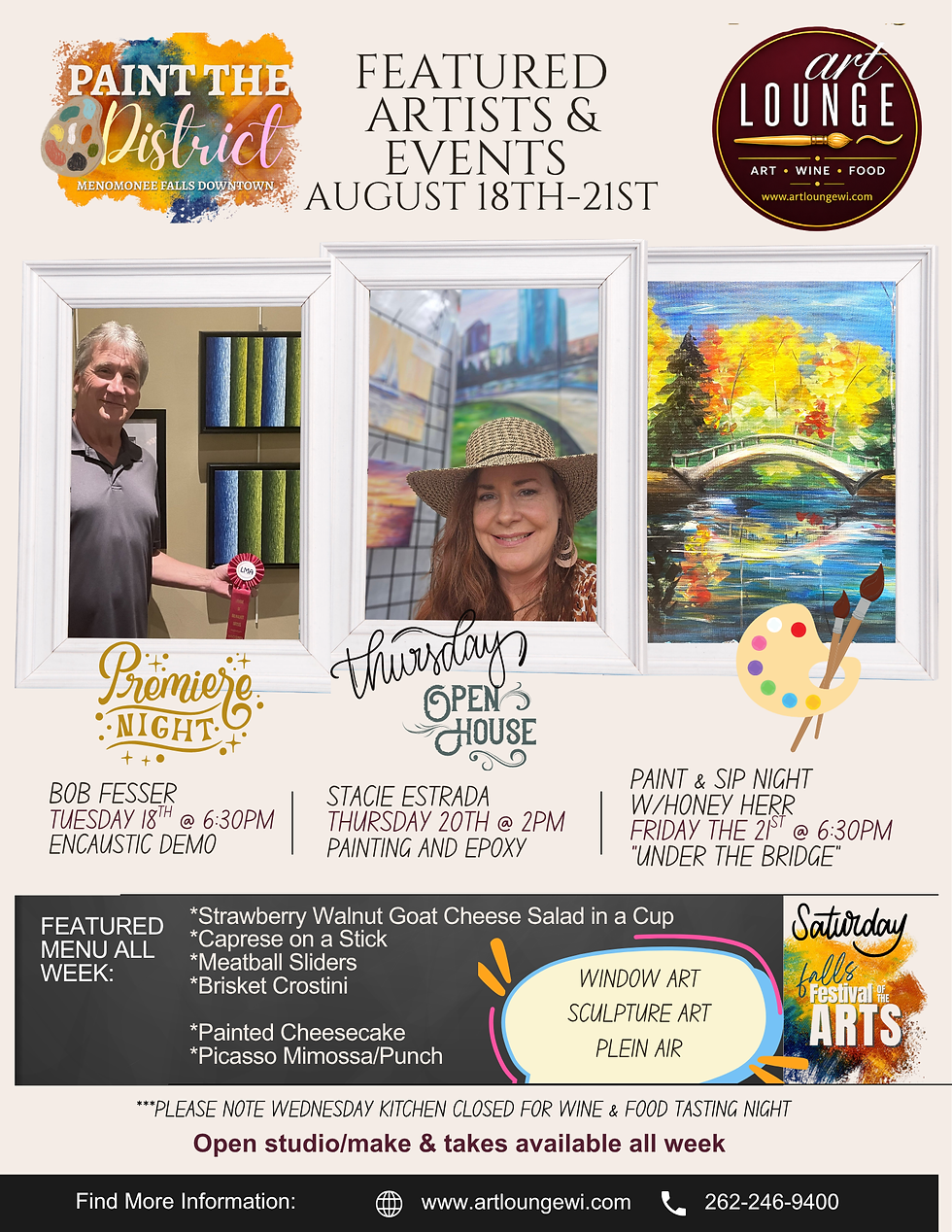 Paint the District - Bob Fesser Featured Artist & Encaustic Demonstration