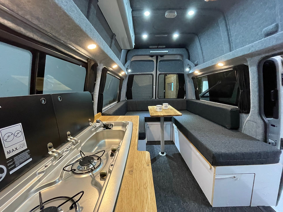 Thumbnail: 2010 LWB T32 High top, brand new camper conversion.