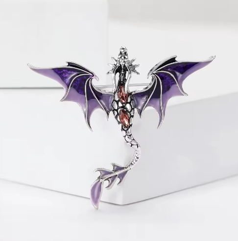 Miniature : Broche dragon