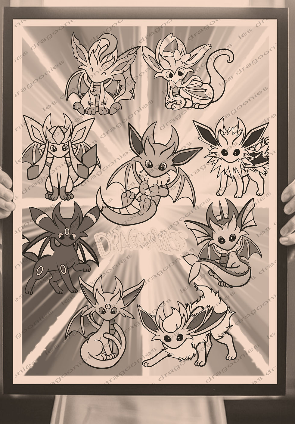 Poster dragon évoli