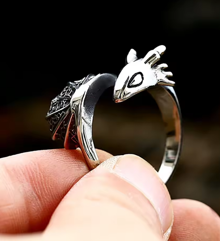Miniature : Bague dragon