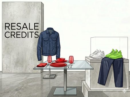 UPDATE:A FEW OF THE BRANDS THAT ONLY LET RESALE CREDITS BE SPENT ON NEW ITEMS