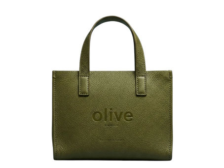 HANDBAGS IN SHADES OF OLIVE GREEN