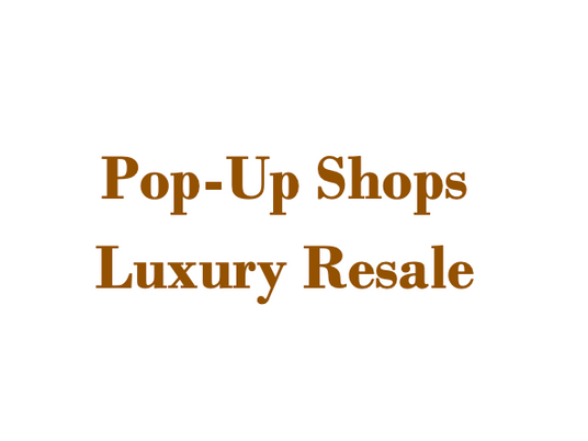 BUYING AND SELLING PRELOVED LUXURY BAGS: WEBSITES, LIVE SHOPPING AND POP-UP SHOPS