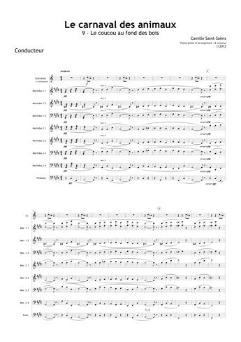 Le coucou au fond des bois (Carnaval des animaux)