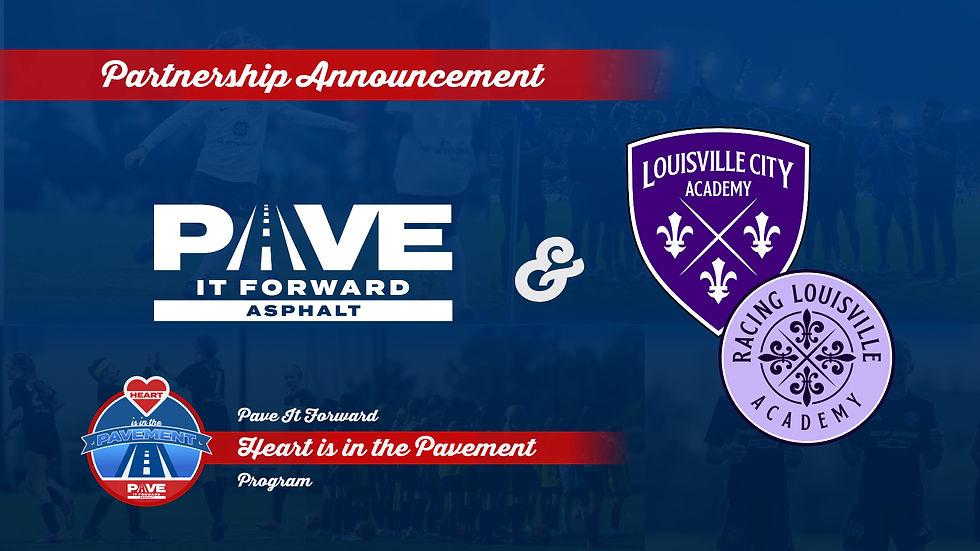 Pave It Forward and LouCity & Racing Academy