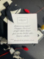 Jo Malone London Custom Calligraphy Toronto