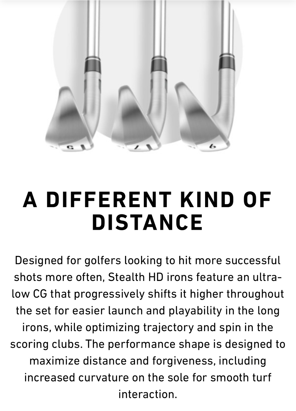 Thumbnail: TaylorMade Stealth 2 HD irons 5-Sw