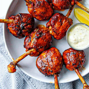 TRUFFALO CHICKEN LOLLIPOPS