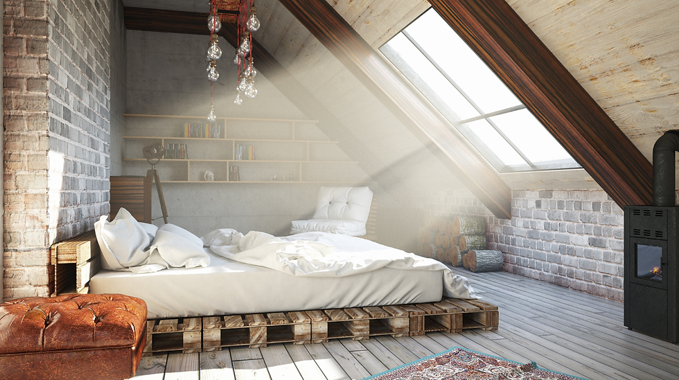 Velux (Rooflight) Conversion. Bedroom