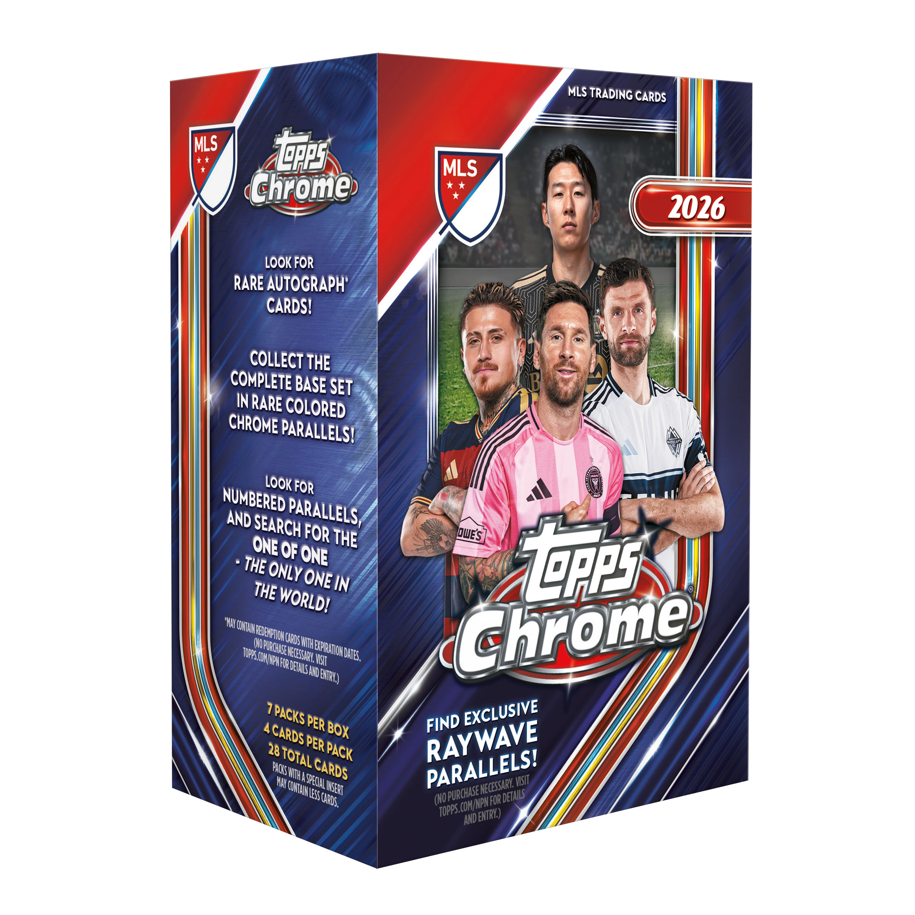 Topps Chrome Major League Soccer 2026 - Value Box
