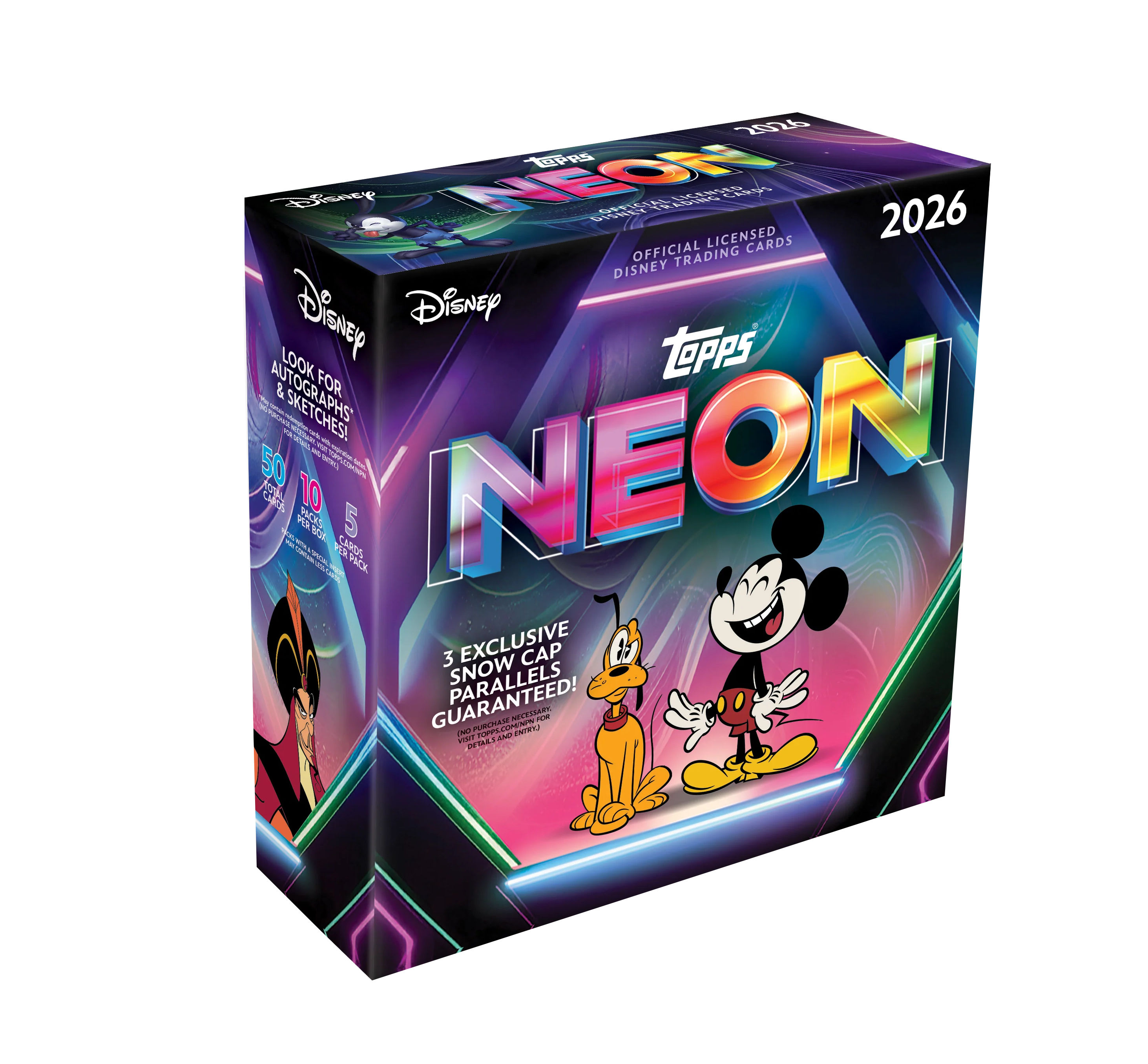 Topps Disney Neon - Mega Box 2026