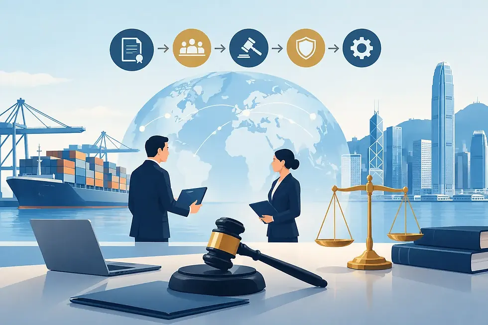 國際貿易仲裁申請程序中香港企業由立案通知至裁決執行的實務與風險控制