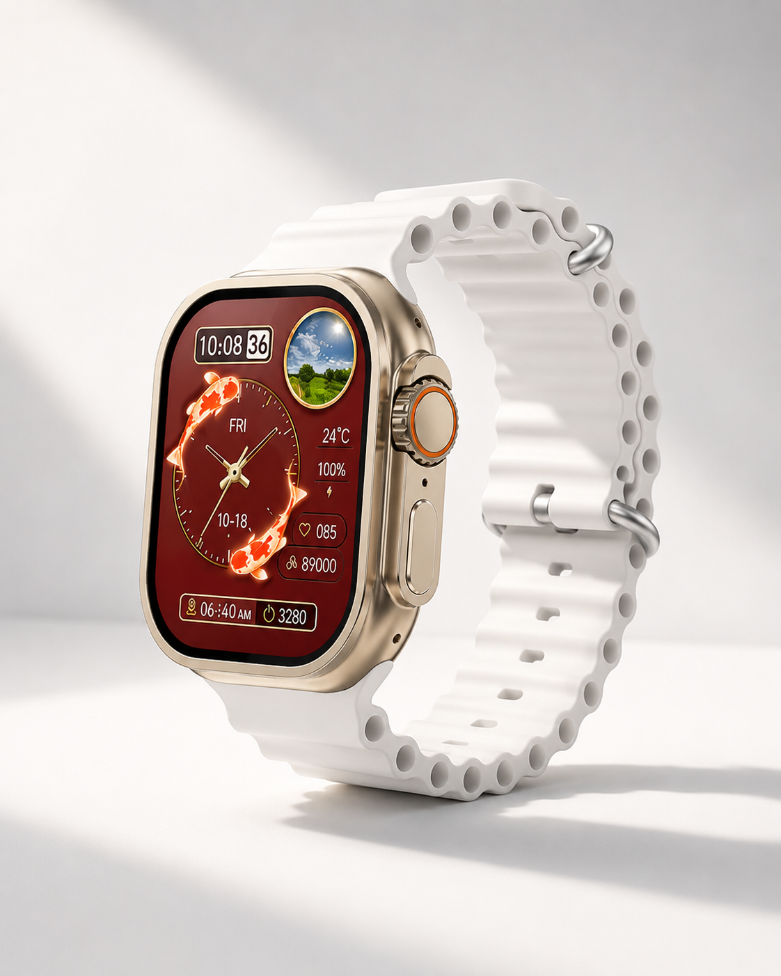 SmartWatch Sport - Tela Táctil 2,01 Polegadas