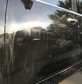 Jaguar paint correction