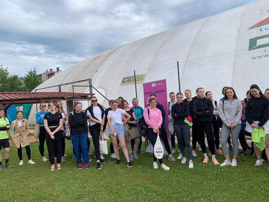 Tennis course for female beginners successfully held in Ljubljana on Maj 24th, 2024