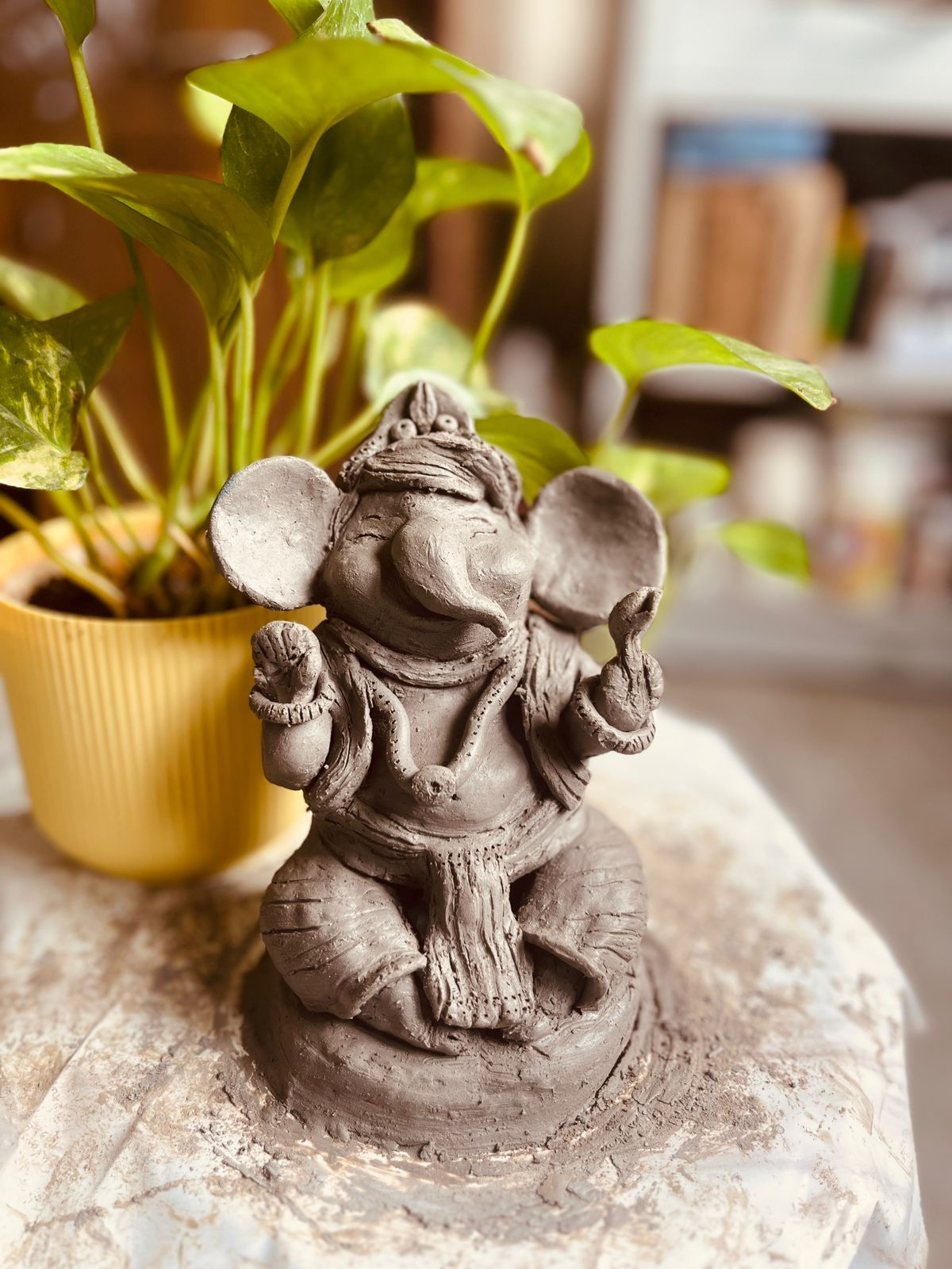 Clay Ganesha