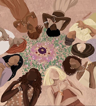 A woman is the full circle_ Within her is the power to create nurture and transform! Happy