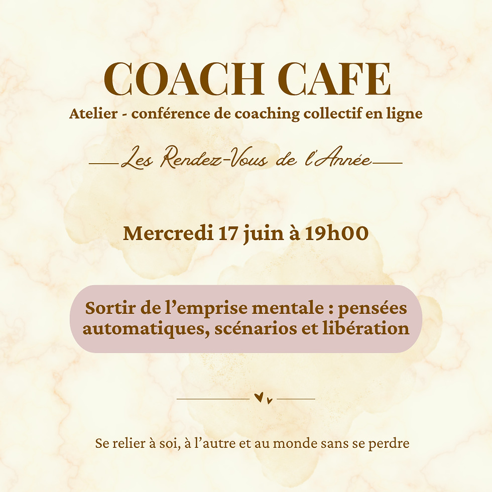 Le cercle du coach café